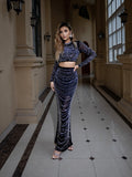 Dadizhimu Sales Sexy Fashion Chain Short Top High Waist Half-Dress Dress Two Sets