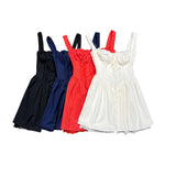 Dadizhimu Small White Skirt Sling With Low Breast Sexy Fashion Waists Thin Lace Buds Ponky Dating Skirt Sweet Age Reduction Dating Skirt