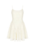 Dadizhimu Pure-Breining Women's Temperament Lace Sling V-Neck Dress Dress Body-Disk A Dress Banquet Femininity