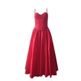 Dadizhimu Suspension Dress 2025 New Corset Thin Breastless Sleeveless Temperament In The Color Of The Long Dress Woman