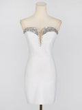 Dadizhimu High-End Bag Ass Dress 2025 Spring New Word-Collar Studs To Close The Waist Dress Woman Trend
