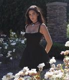Dadizhimu French Pure Desire Elegant Sling Dress Sweet Age-Rearing Ballet Dopamine Wearing Belt Strap Fluffy Skirt