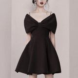 Dadizhimu Summer Dress Women's Summer Dress White Design Sense Of Small Noble Elegance