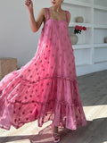 Dadizhimu And South Korea Leisure Lazy Style Dress 2025 Spring New Three-Dimensional Flower Cake Dress Woman