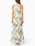 Dadizhimu Resort Wind Collar Sleeveless Dress 2025 New Embroidered Wood Ear Design Long Dress Woman