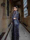 Dadizhimu Sales Sexy Fashion Chain Short Top High Waist Half-Dress Dress Two Sets