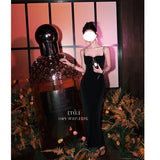 Dadizhimu Dress Dress Christmas Temperament Retro Red Velvet Sling Dress Dress Dress Dress Dress Dress Dress Dress Dress