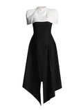 Dadizhimu 2025 New High-End Dress Women Autumn New Detachable Sling Dress Skirt Dress Dress Dress Dress Dress Dress Dress Dress