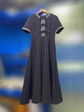Dadizhimu And Summer Heavy Industry Nails And Pearls With Diamond Bows Famous Woman In The Long Dress Luxury Woman