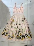 Dadizhimu 2024 New Sling Bow Retro Lemon Sicilian Style Black Dress