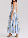 Dadizhimu Style Design Temperament Sling Dress Dress 2025 New Waist Display Skinny Dress Dress Dress Dress Woman
