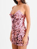 Dadizhimu Women's Party Dress Sling Bag Dress Hottie Pure Lusty Sexy Night Club Dress Dress