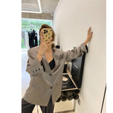 Dadizhimu Acid Collarless Suit Jacket Women Thin Loose And Thin New Fashion Sun Protection Top Woman