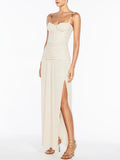 Dadizhimu 2025 New Women's Sleeveless Sleeve-Less Dress Open Multi-Color Solid Color Dress