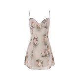Dadizhimu Sexy Crumlos Sling Skirt Body Temperament Small Dress Chiffon Dress Summer Women's Dress