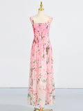 Dadizhimu Casual Style Dress 2025 New Sleeveless Sleeveless Waist Thin High-End Long Dress Summer