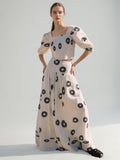 Dadizhimu Fashion And Leisure Two Sets 2025 Spring New High-Waisted Print Skirt Suit Women's Trend