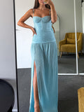 Dadizhimu 2025 New Women's Sleeveless Sleeve-Less Dress Open Multi-Color Solid Color Dress