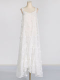 Dadizhimu And South Korea Leisure Lazy Style Dress 2025 Spring New Three-Dimensional Flower Cake Dress Woman