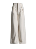 Dadizhimu Fish Bare Top + Fashion Casual Broad Leg Pants 2025 New Solid Color Sexy Set Two Sets Of Women