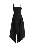 Dadizhimu 2025 New High-End Dress Women Autumn New Detachable Sling Dress Skirt Dress Dress Dress Dress Dress Dress Dress Dress