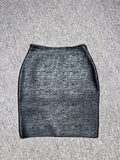 Dadizhimu Sexy Crossover Skirt High-Waisted Mini-Banded Hip Dress Night Shop Half-Dress Short Skirt Women's Night Club
